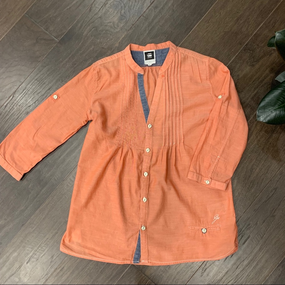 G-Star Raw pintuck shirt